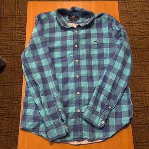 Men’s vineyard vines slim fit tucker shirt button up